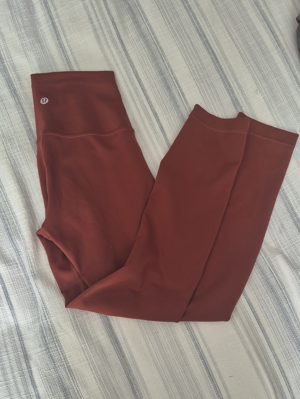 lululemon athletica Brick Red High-Rise Leggings